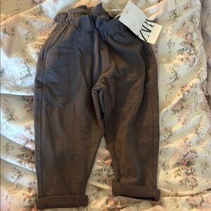 Zara Kids Casual Brown Bottoms